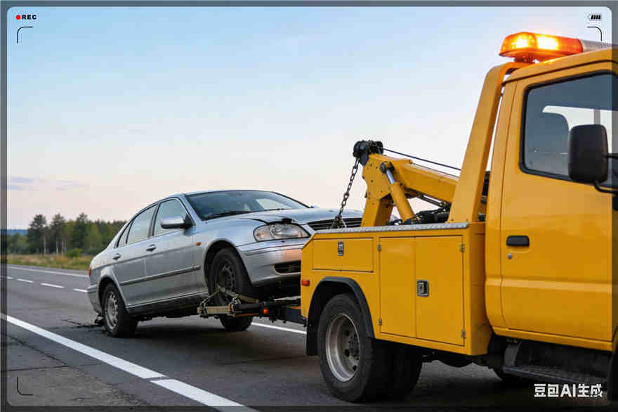 元宝区拖车救援电话【案例】