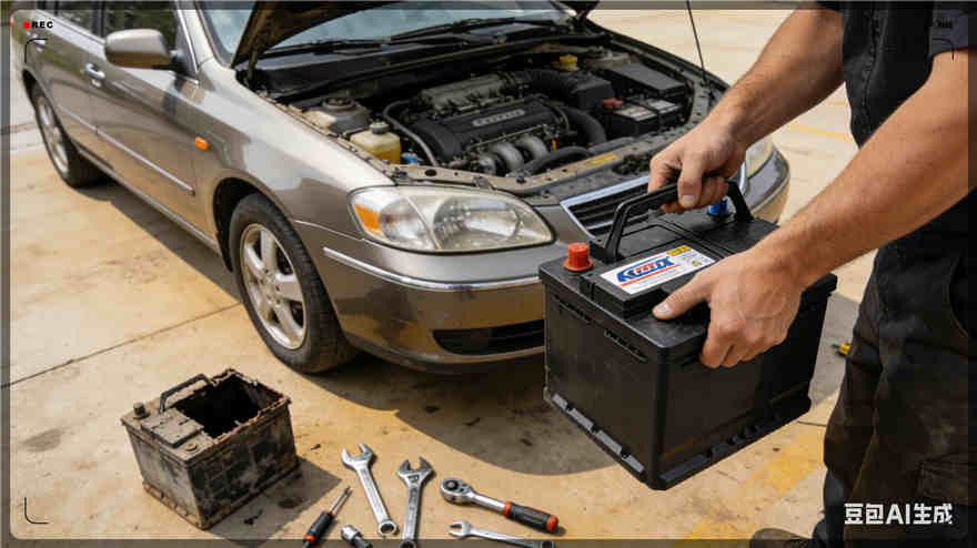 元宝区汽车换电瓶电话【案例】